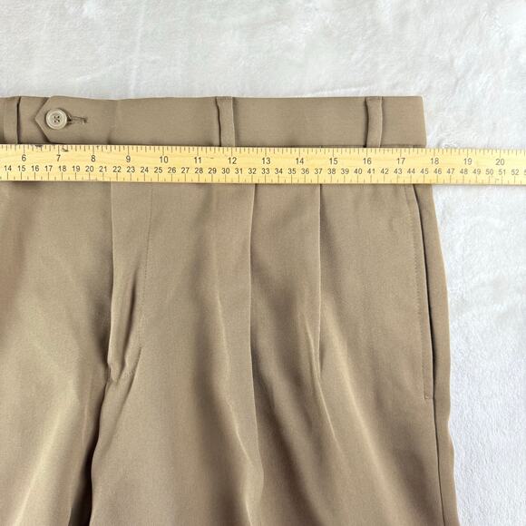 Men's Tan Dress Pants - Picture 7 of 7